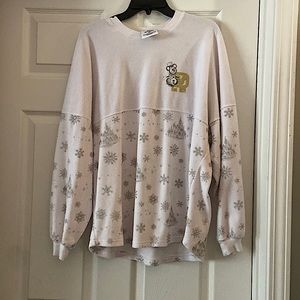 💎White Velour Snowman/Castle Spirit Jersey💎